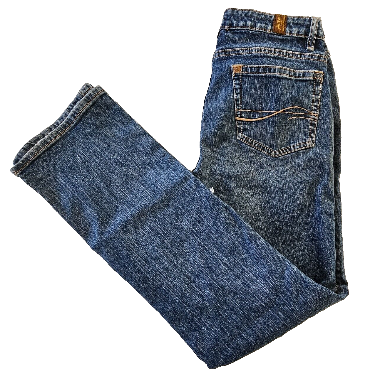 Wrangler Aura Denim Regular Rise straight Jeans ladies Size 28" x 31"