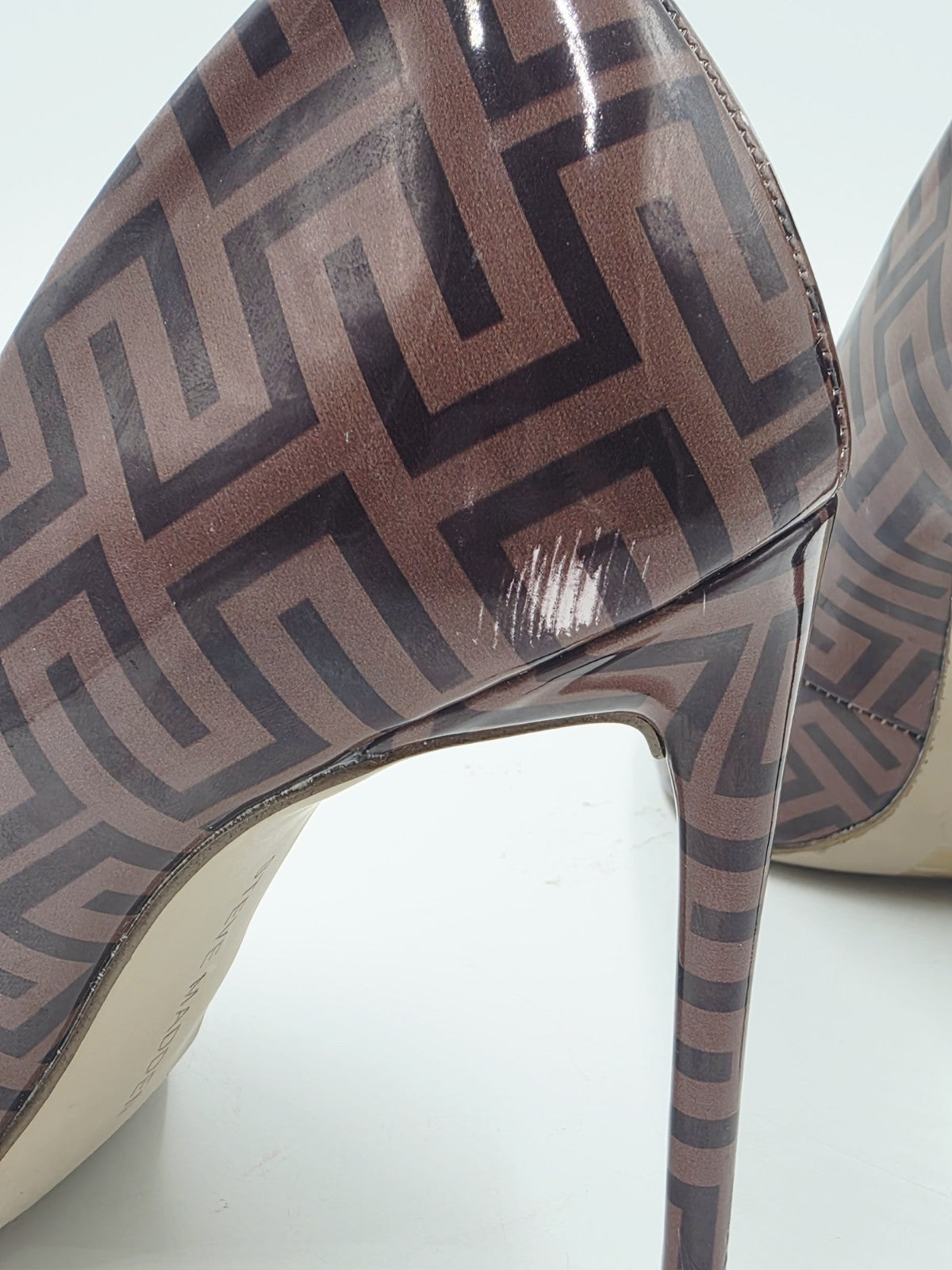 STEVE MADDEN Vala Stiletto Pump Camel/Brown Shoes Size 7