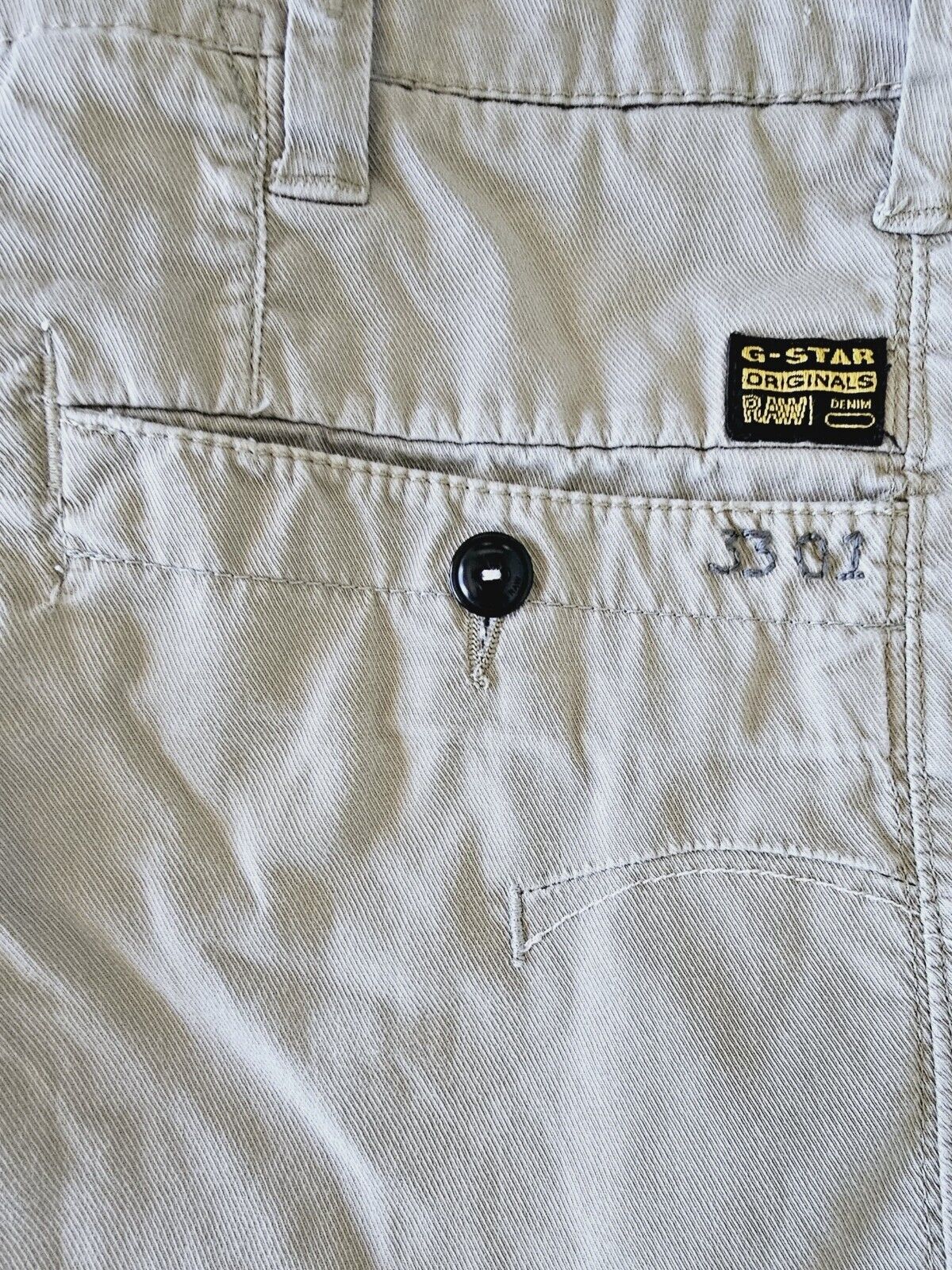 G-Star Raw Laundry Bronson Chino Shorts Ladies Size 27