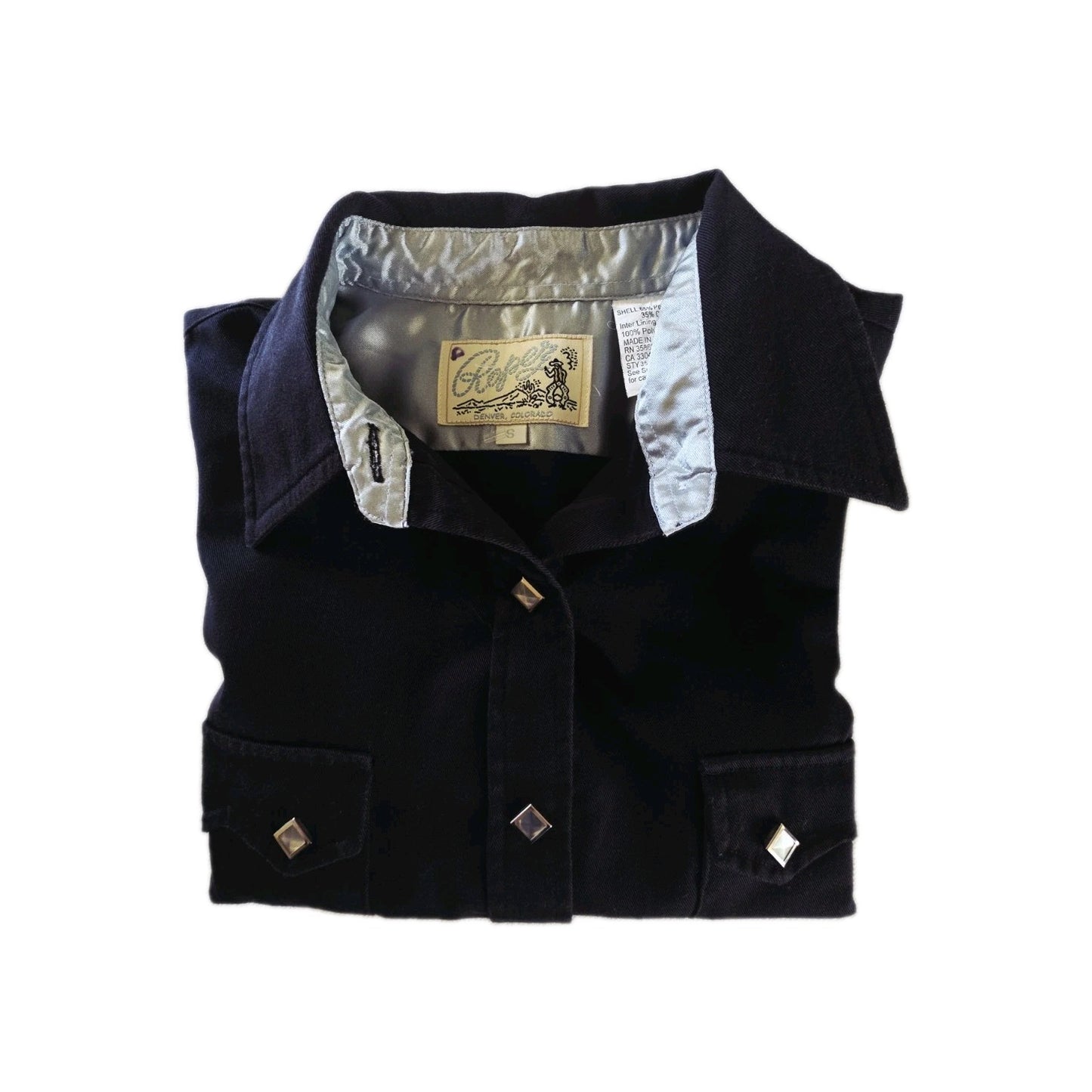 Roper Western Fit Arena Dress Shirt Girls Size Small