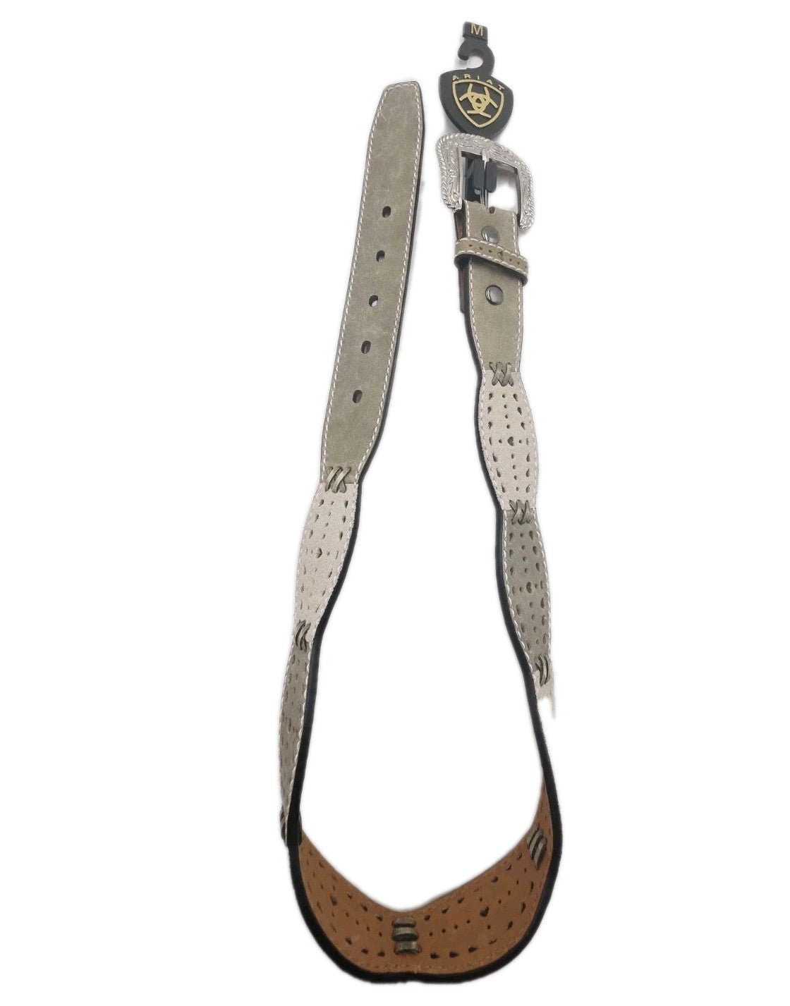 Ariat Tan Leather Belt Kids Size M - NEW -