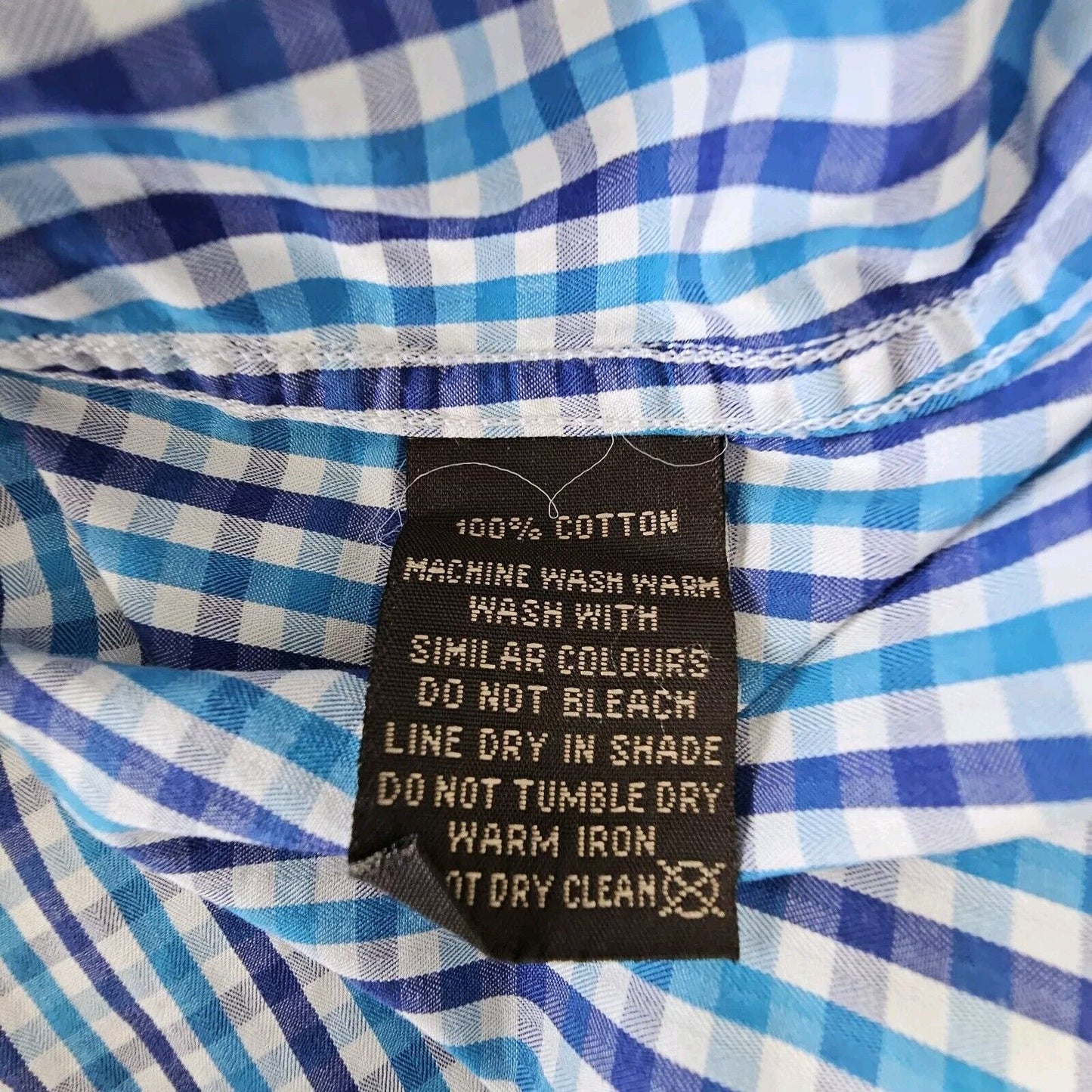 Rodd & Gunn Sports Fit Men's Long Sleeve Check Shirt Size M