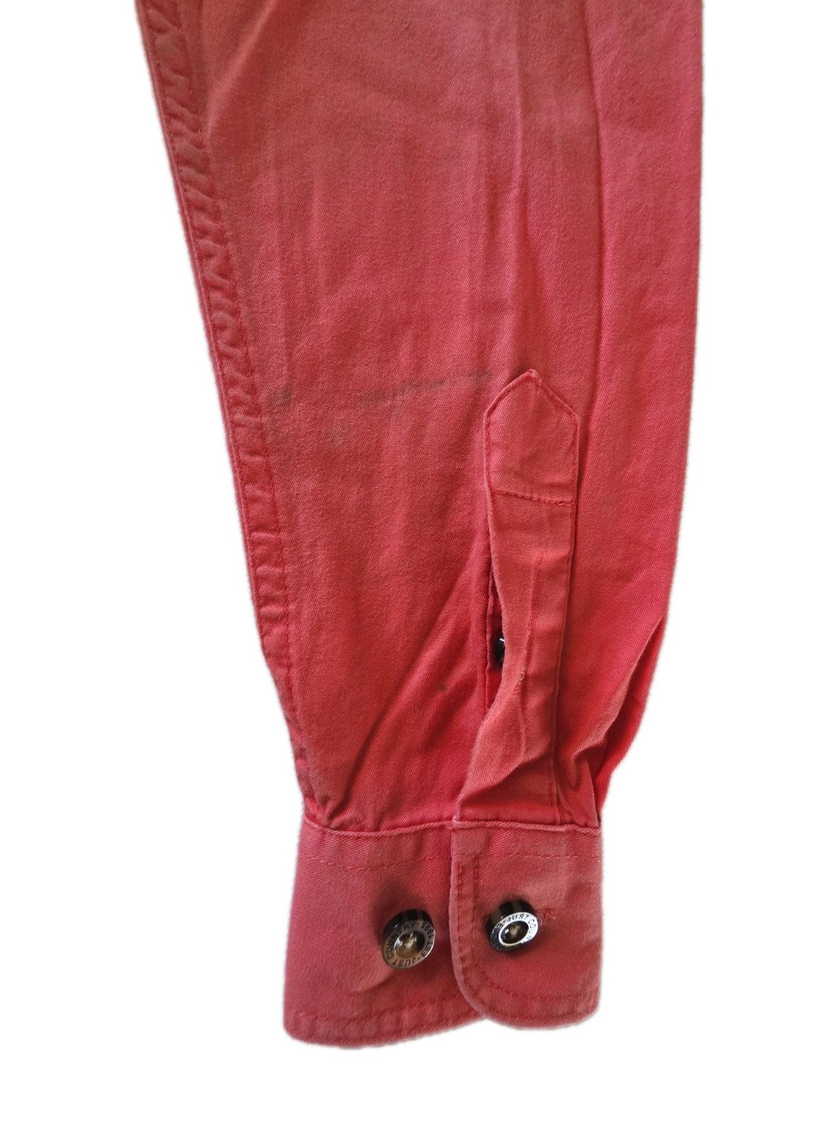 Just Country Kenzie Workshirt Hot Coral Girls Size Small