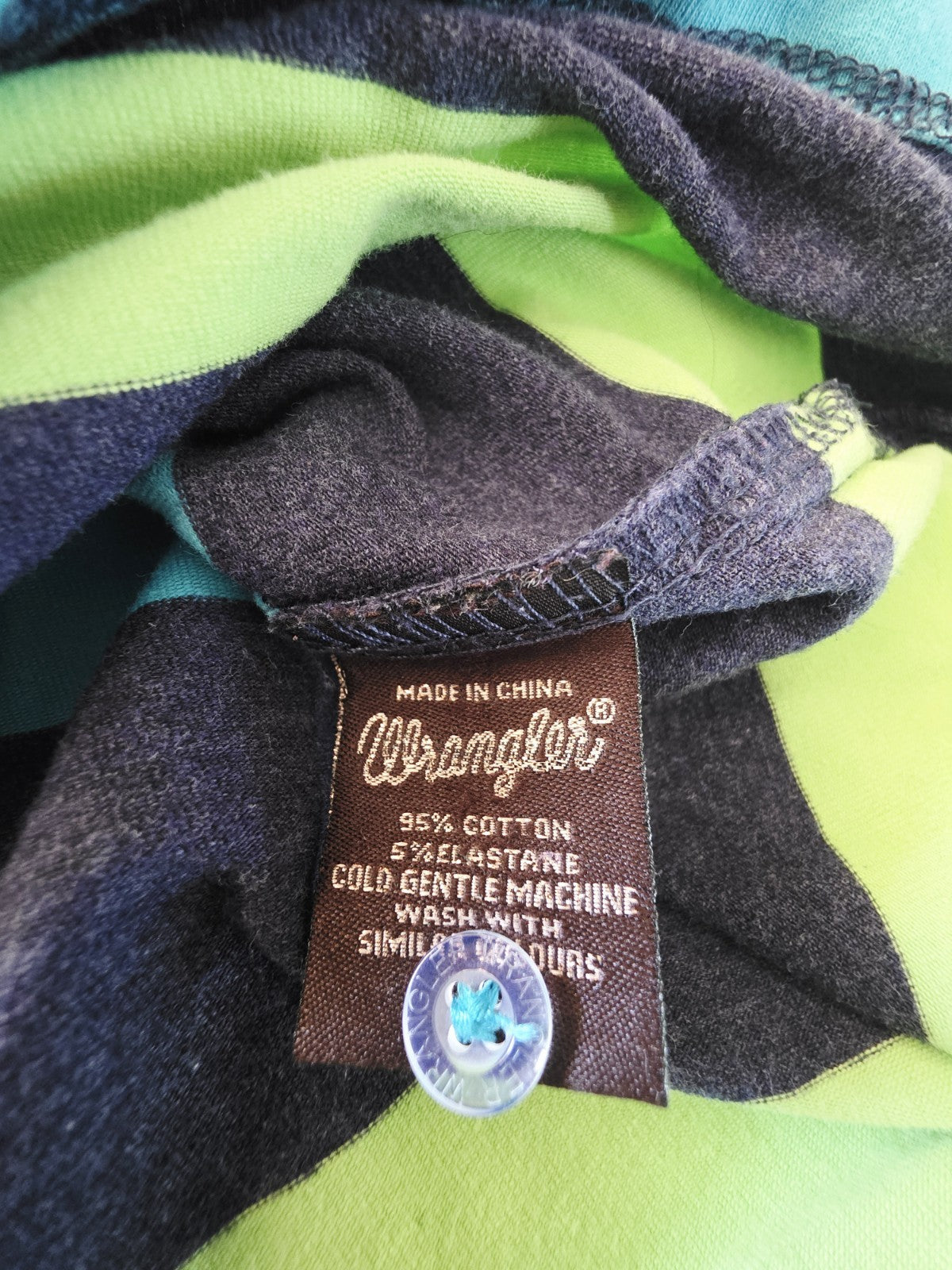 Wrangler Logo Polo Shirt Ladies Size 14
