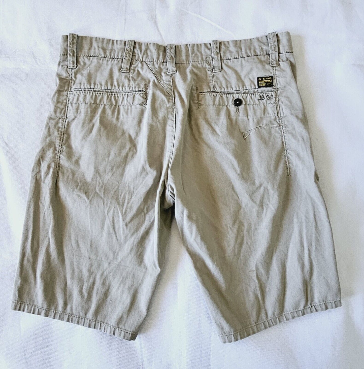 G-Star Raw Laundry Bronson Chino Shorts Ladies Size 27