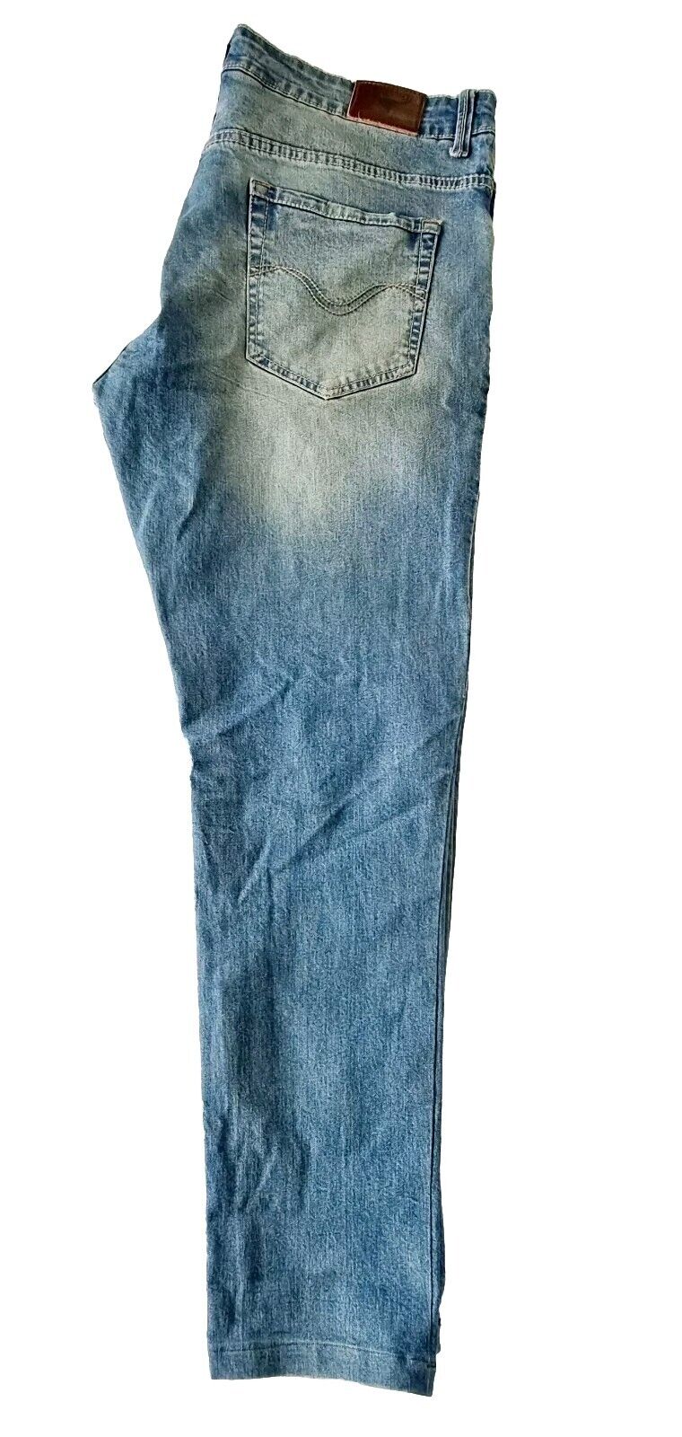 Buffalo Bronco Mid Slim Meduim Stone Mens Denim Jeans Size 36