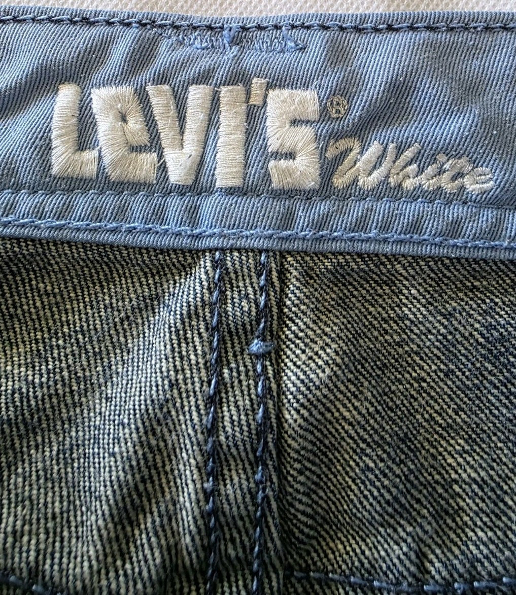 Levi's White Label 856 Low Wide Flare Denim Jeans Ladies Size 11