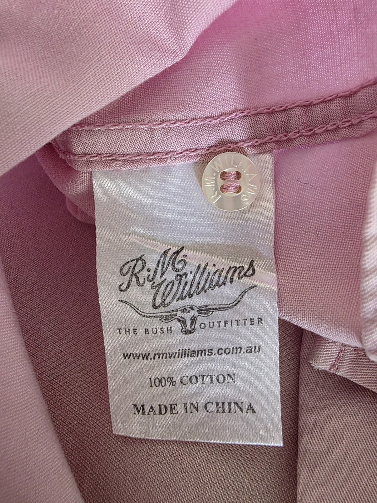 R.M Williams Stockyard Regular Fit Ladies Western Arena Shirt Size 18