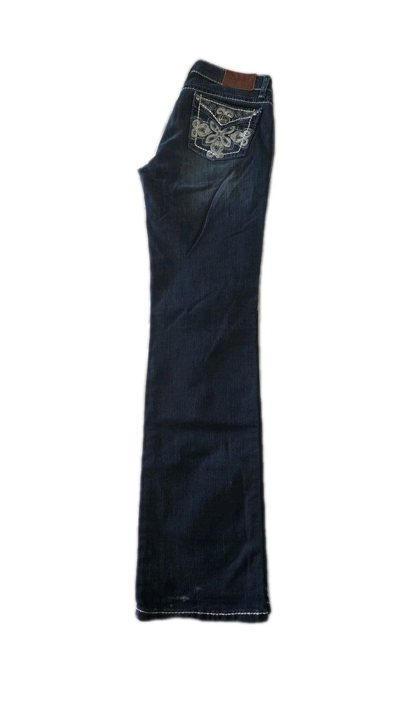 Adiktd Western Style Low Rise Bootcut Ladies Jeans Size 30" x 36"