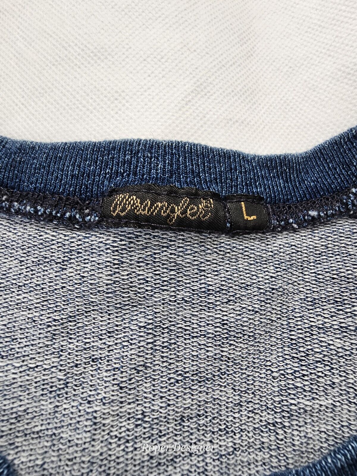 Wrangler Logo Jumper Jersey Mens Size Large