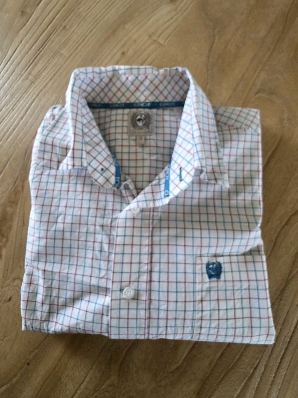 Cinch Western Long Sleeve Shirt Mens Size Small