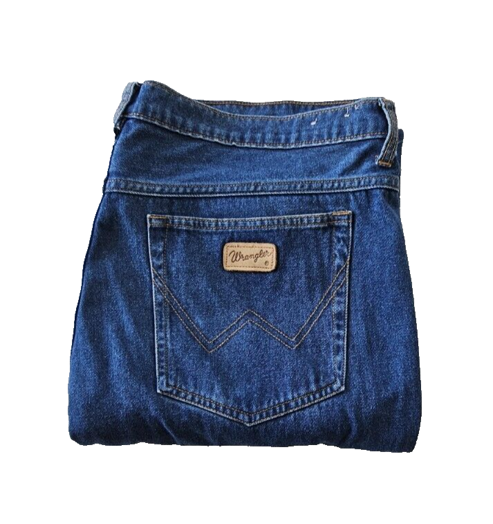Wrangler Straight Leg Denim Jeans Men's Size 42 x 35