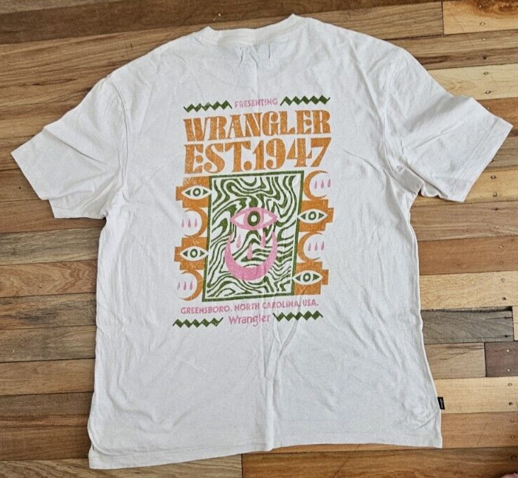 Wrangler Western Hemp T-Shirt Men's Size L