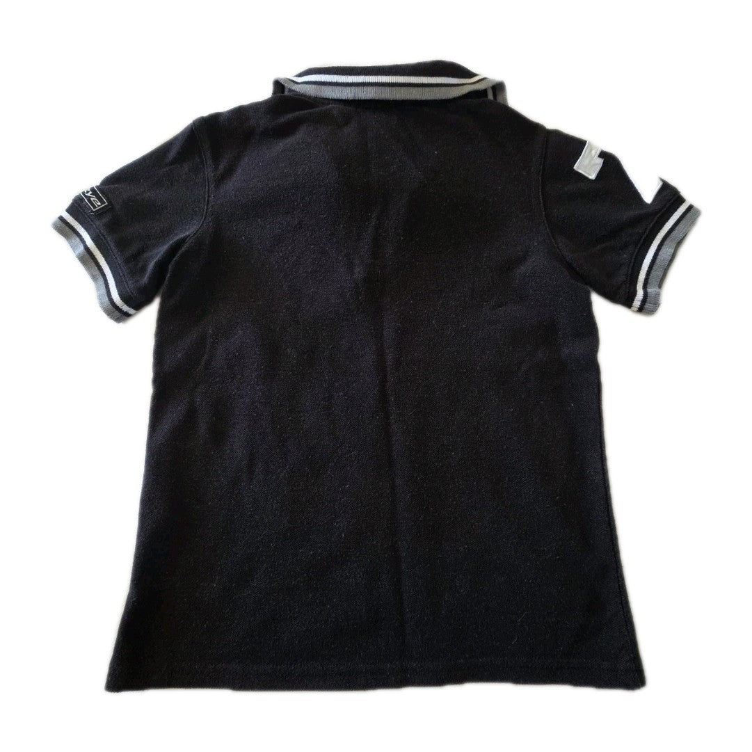 Bullzye Polo Western Rodeo Short Sleeve Shirt Boys Size 8