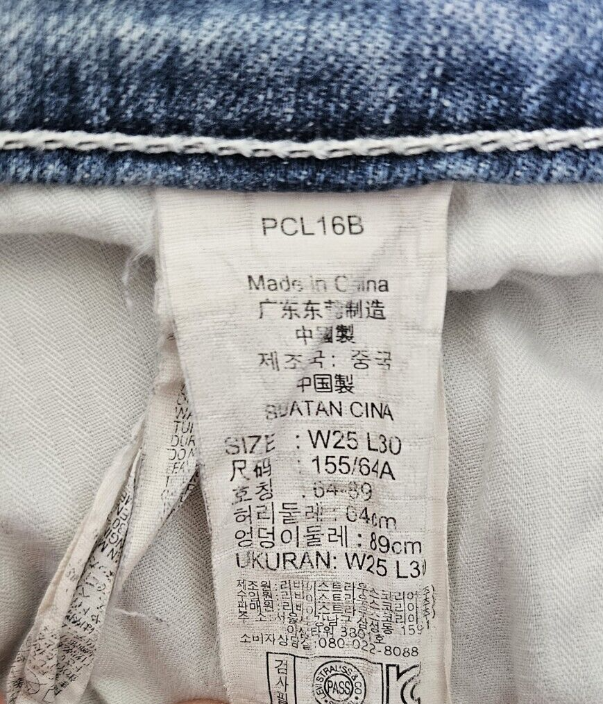 Levi's Demi Curve Skinny Jeans Ladies Size 25 x 26