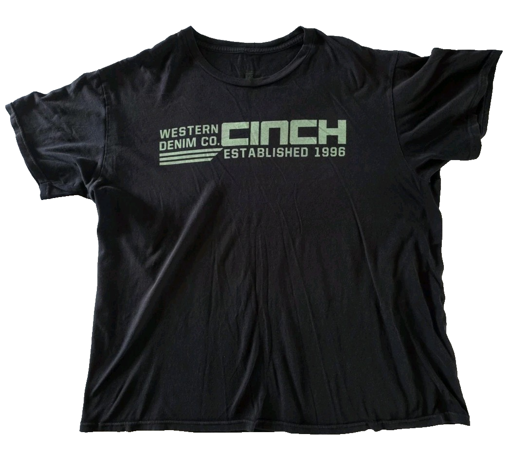 Cinch Logo T-Shirt Mens Size XL