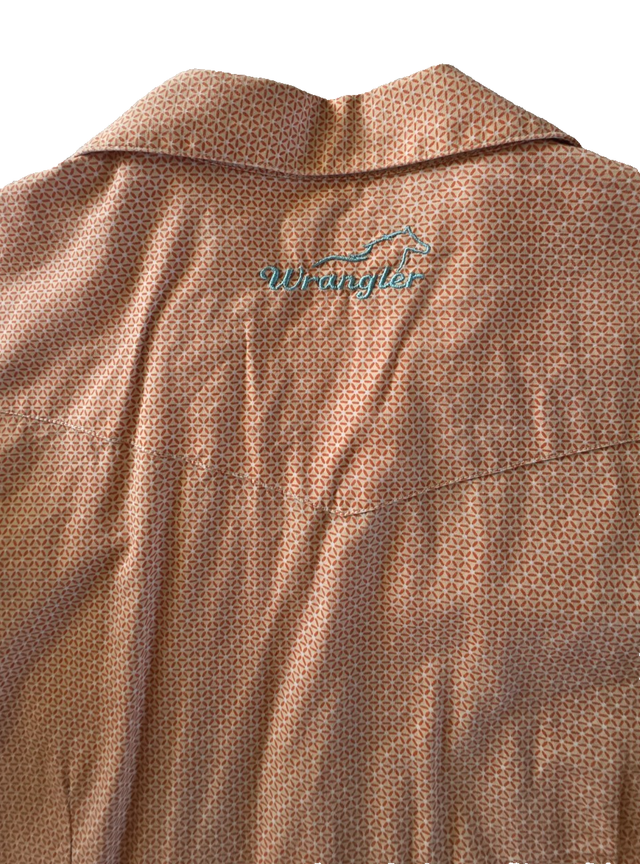 Wrangler Western Arena Long Sleeve Shirt ladies Size 12