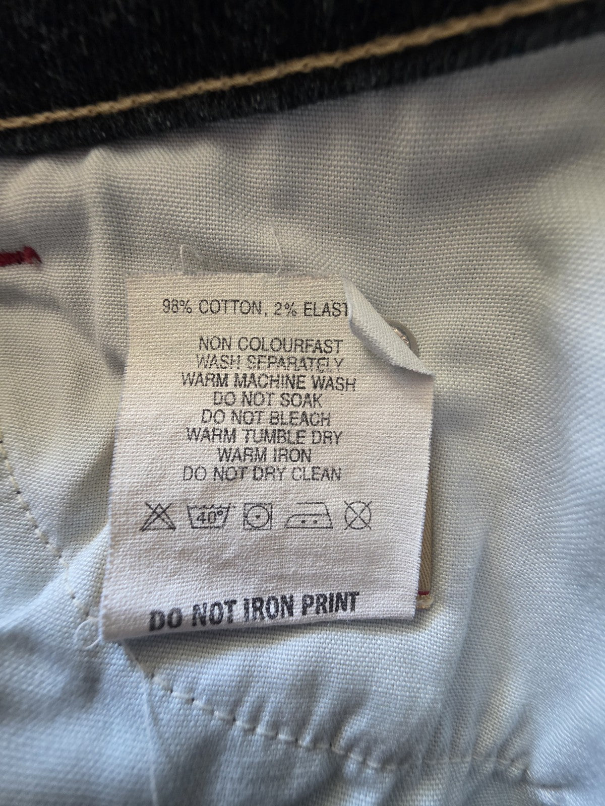R.M. Williams Longhorn Low-Rise Rare Denim Jeans Ladies Size 8