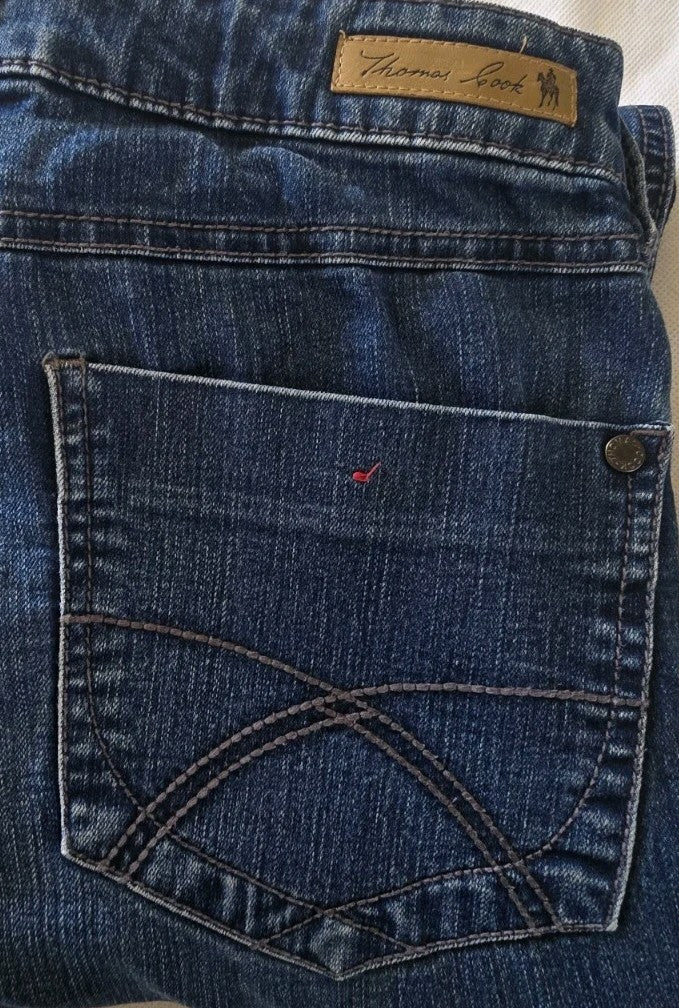Thomas Cook Wonder Jeans Tapered Leg Ladies Jeans Size 8