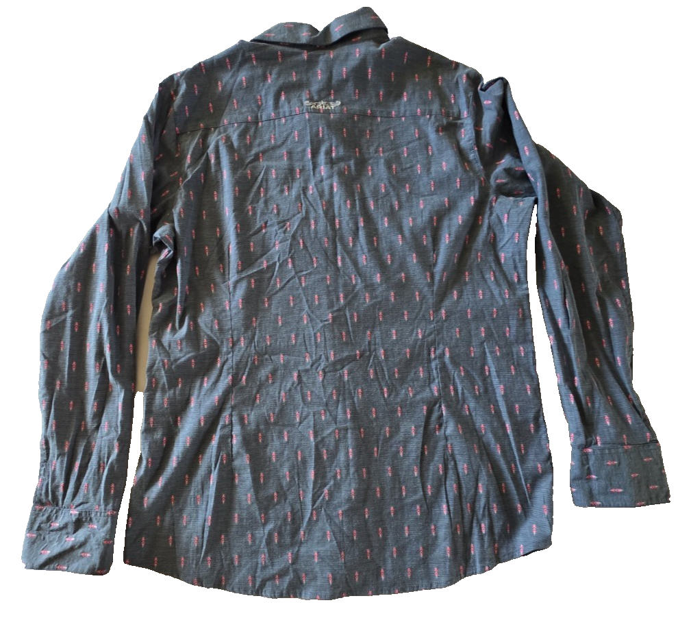 Ariat Fitted Kirby Stretch Long Sleeve Shirt Faith Dobby NEW Ladies Size XL