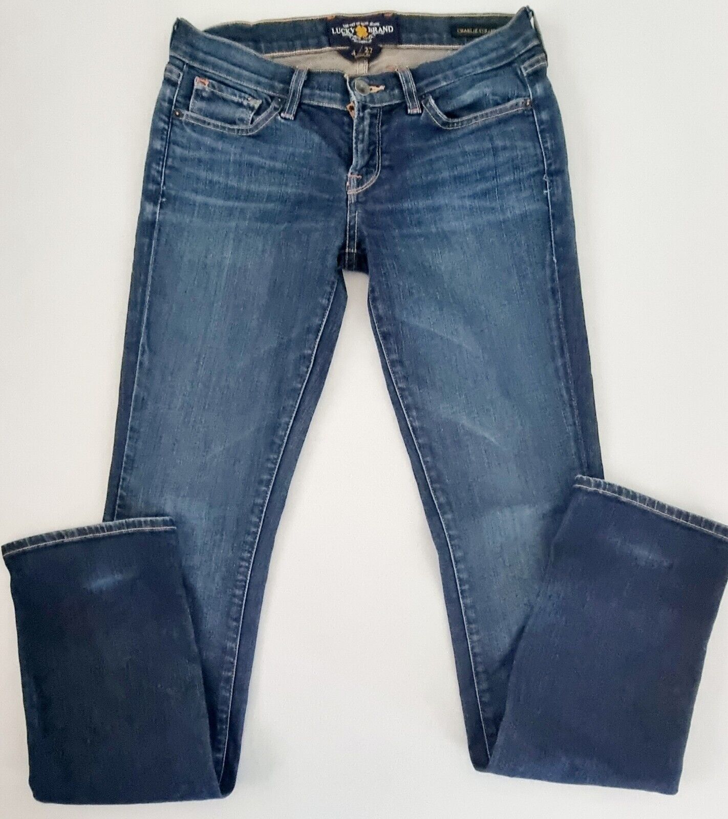 Lucky Brand Jeans, Charlie Straight, Ladies Size 27