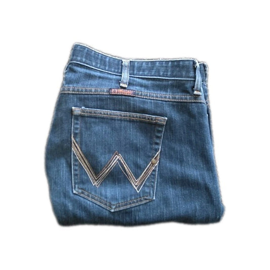 Wrangler Women's Q-Baby Ultimate Riding Jean - Dark Dynasty - Size 19/20 x 33