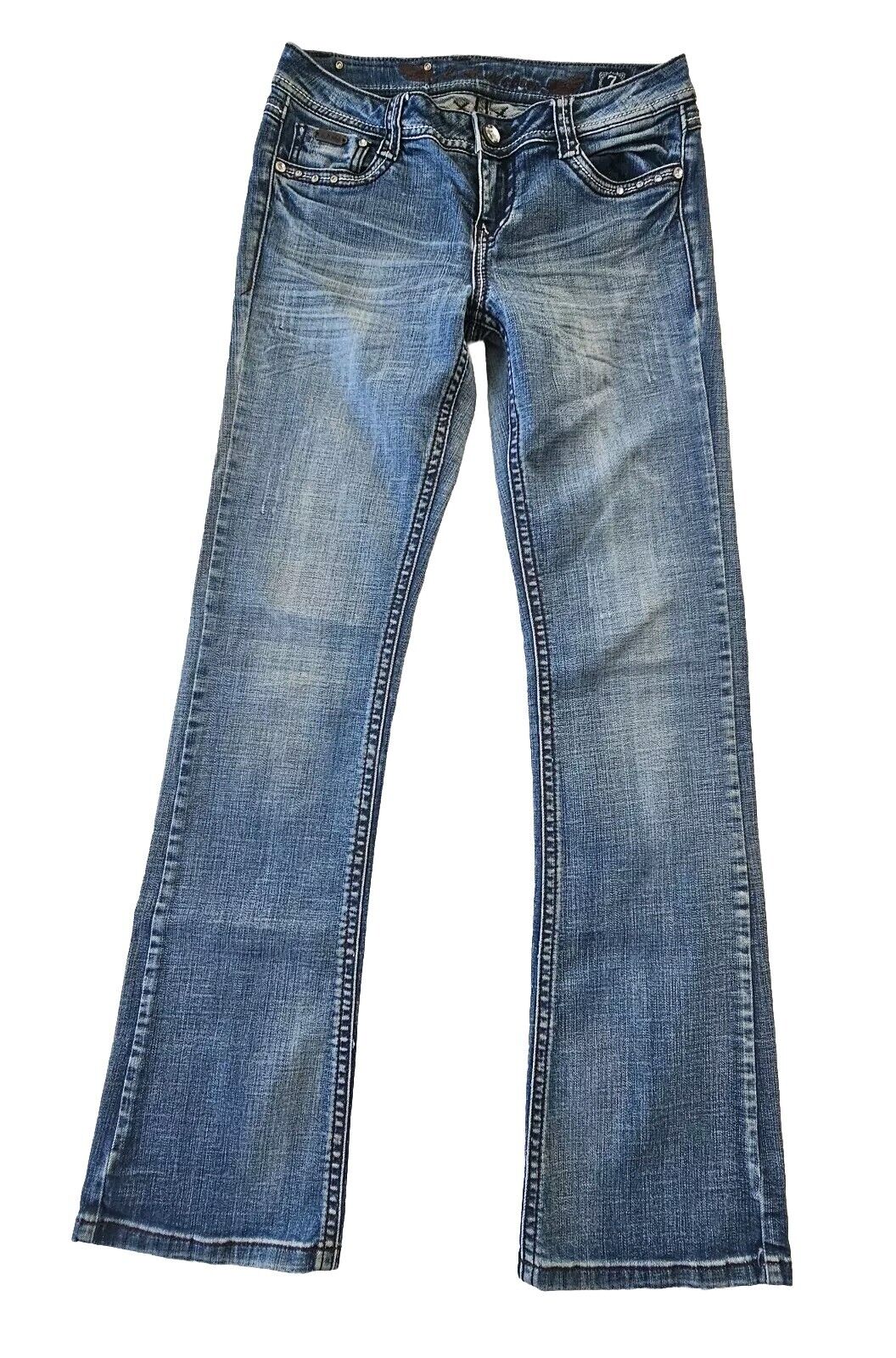 LA Idol USA Western Bootcut Denim Jeans Ladies Size 7