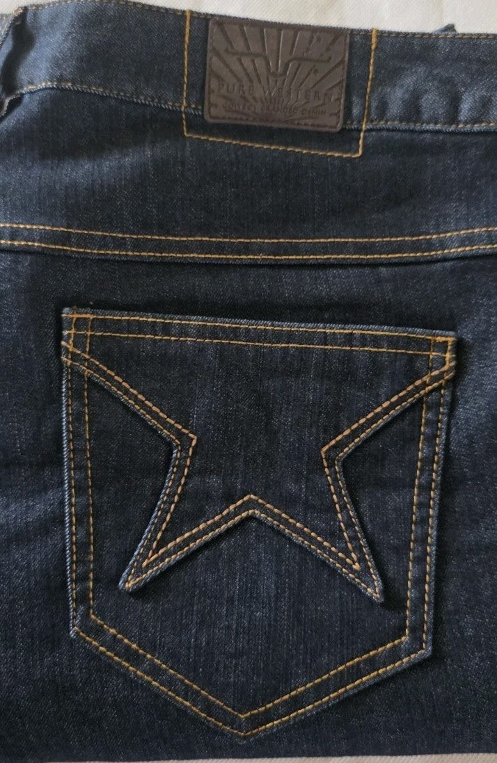 Pure Western Thomas Cook Bootcut Jeans Ladies Size 16