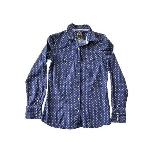 Roper Western Arena Campdraft Long Sleeve Shirt Ladies Size Small