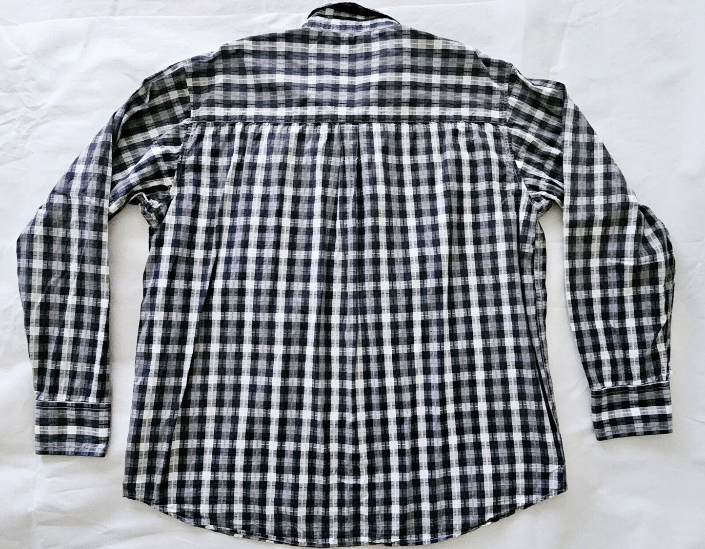 Pure Western Long Sleeve Check Shirt Men's Size 3XL
