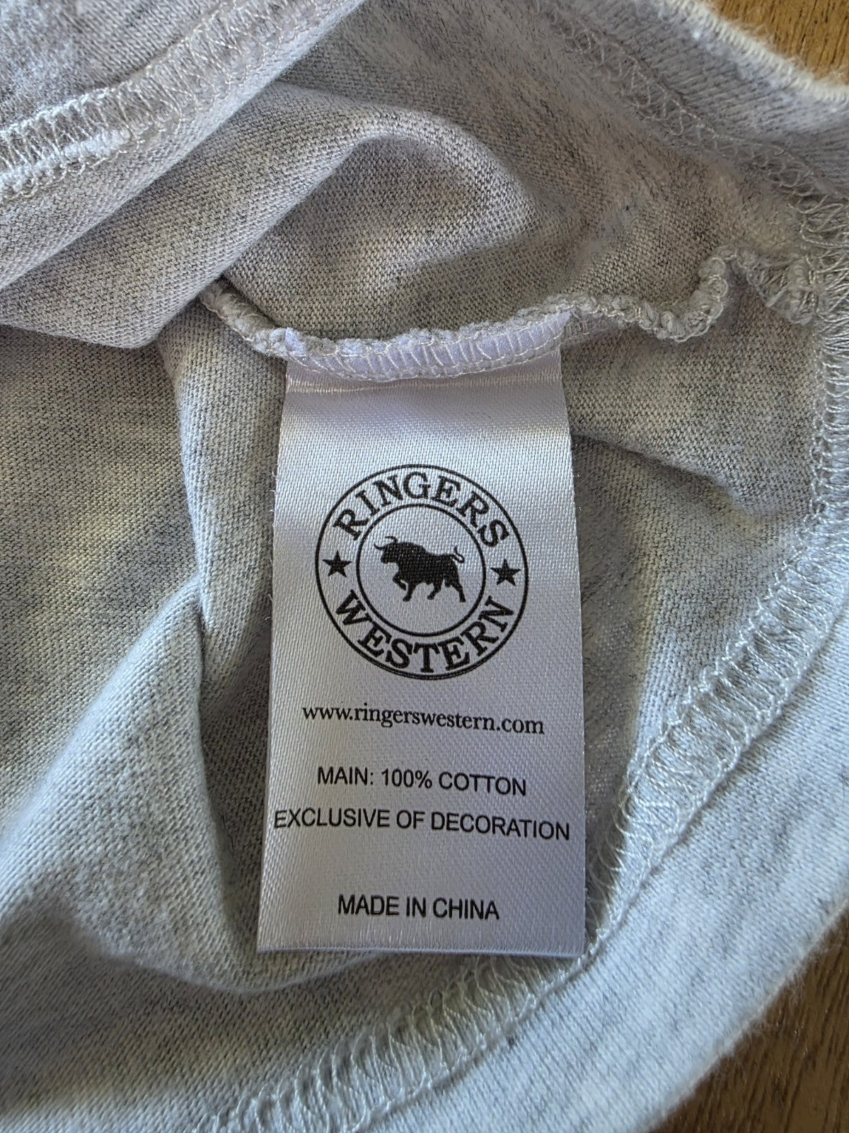 Ringers Western T-Shirt Ladies Size 8