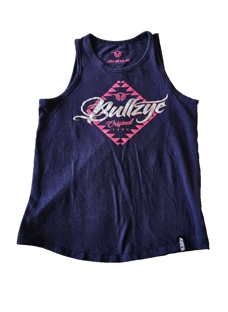 Bullzye Western Rodeo Girls Singlet Size 10