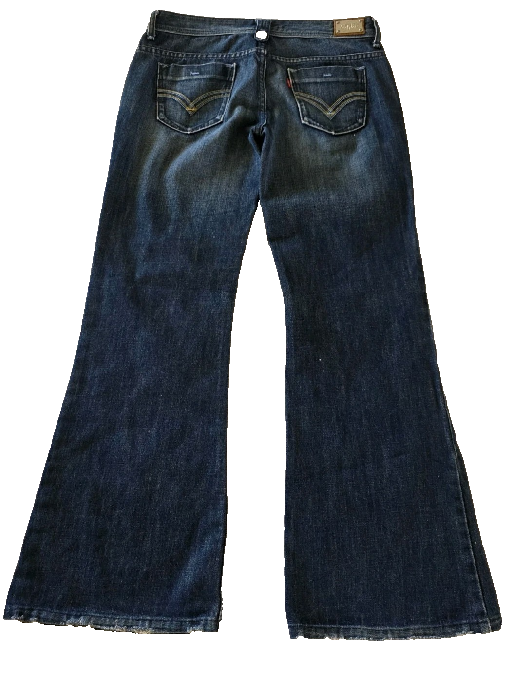 Levi's White Label 856 Low Wide Flare Denim Jeans Ladies Size 11