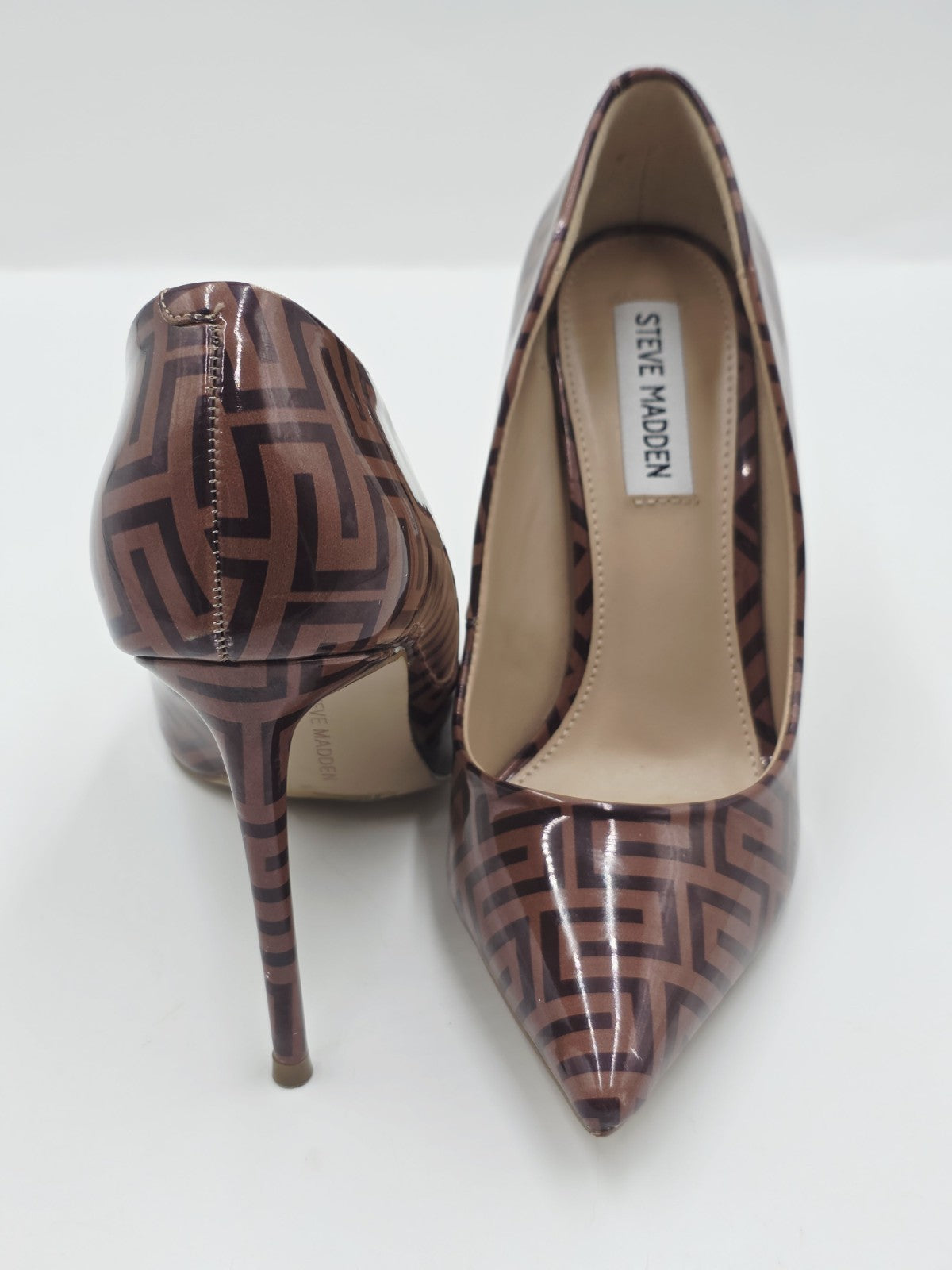STEVE MADDEN Vala Stiletto Pump Camel/Brown Shoes Size 7