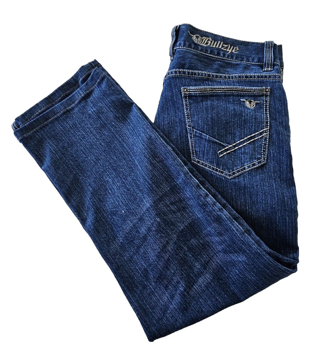 Bullzye TRIGGER Men's Straight Leg Denim Jeans Size 36 x 27