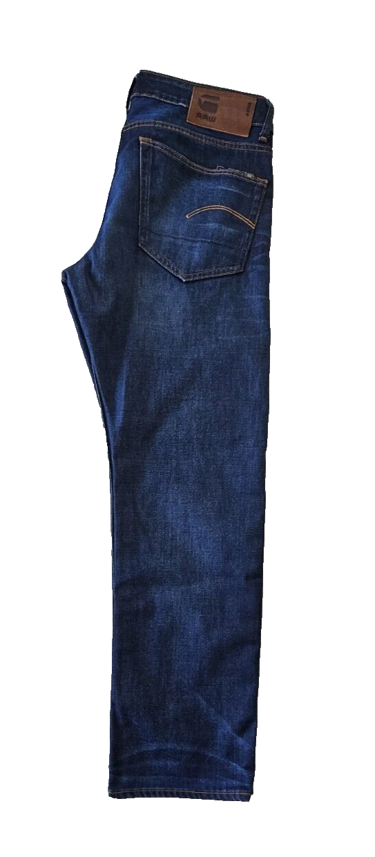 G-Star 3301 Straight leg Button Fly Men's Denim Jeans Size 34 x 30