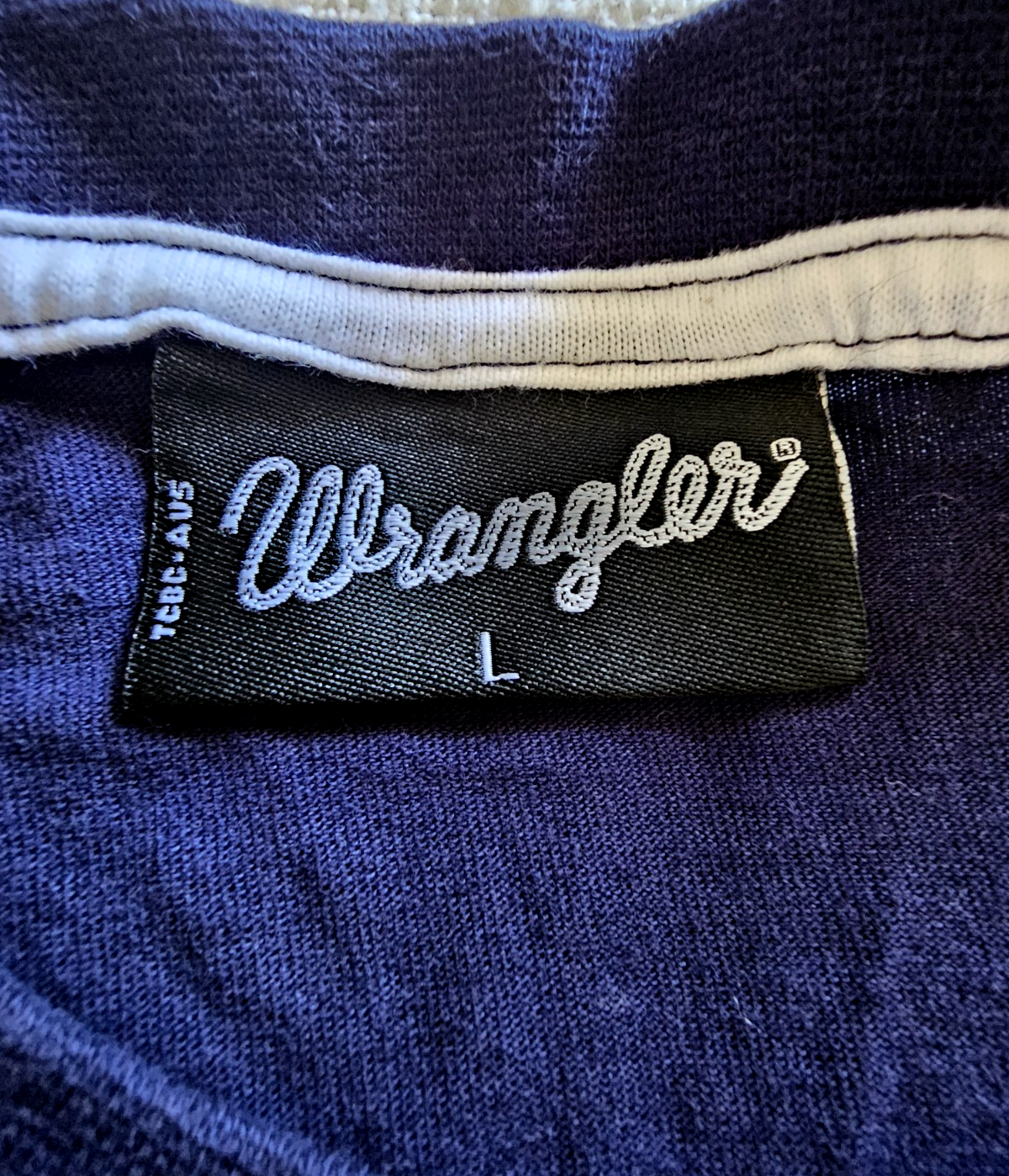 Wrangler Logo Tee Mens Size L