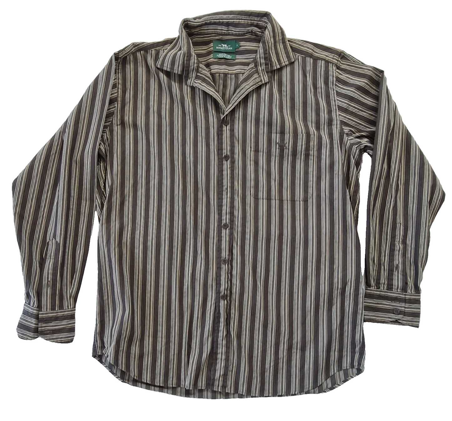 Rodd & Gunn Striped Men's Long Sleeve Shirt Size M