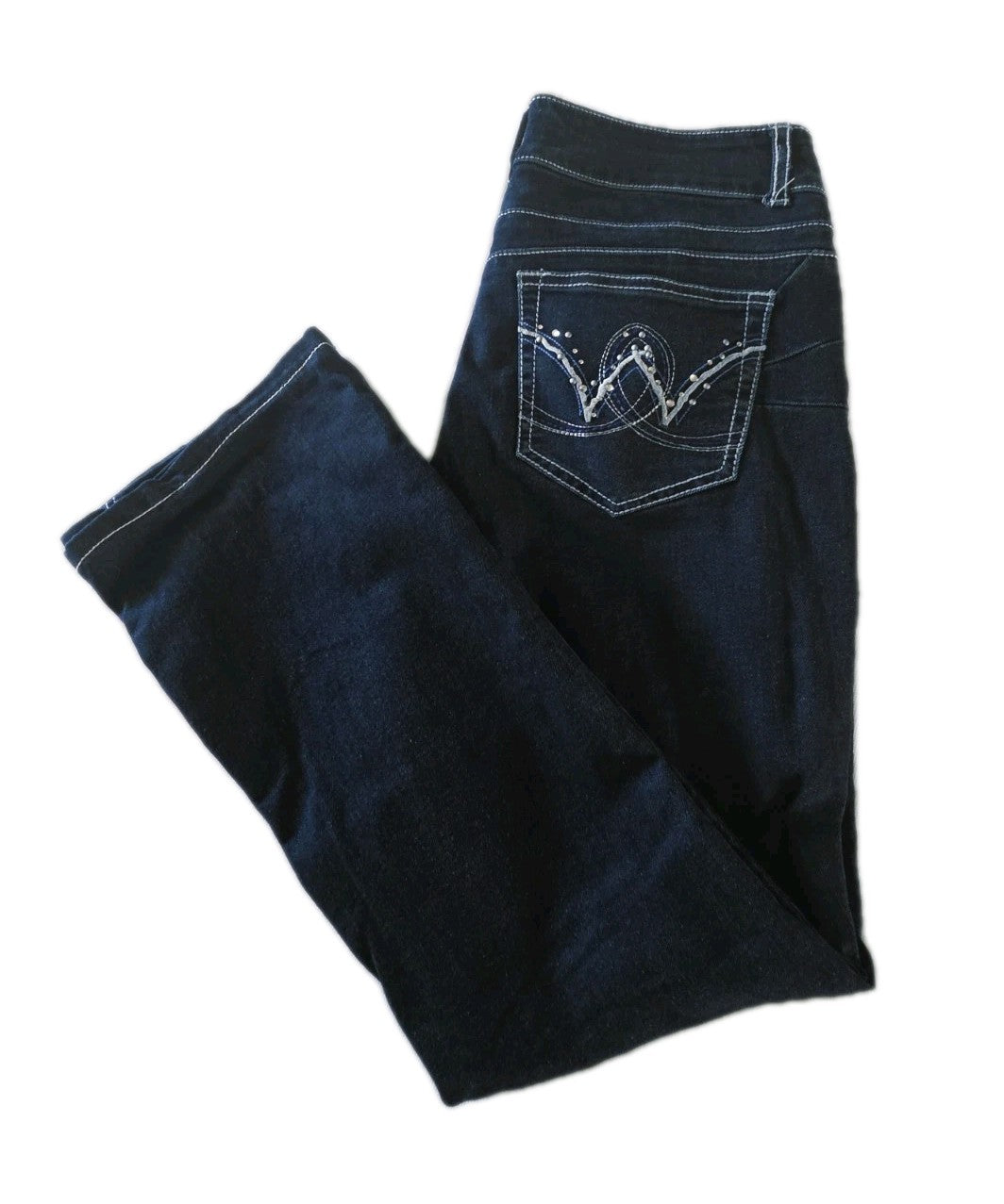Wrangler Mid Rise Jackson Jewels Jeans Ladies Size 5/6 x 29