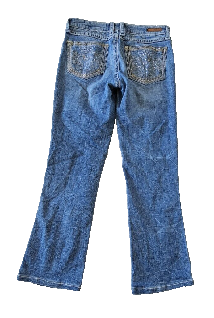 Wrangler ROCK 47 WJX36ST Low Rise Bootcut Ladies Jeans Size 28 x 29