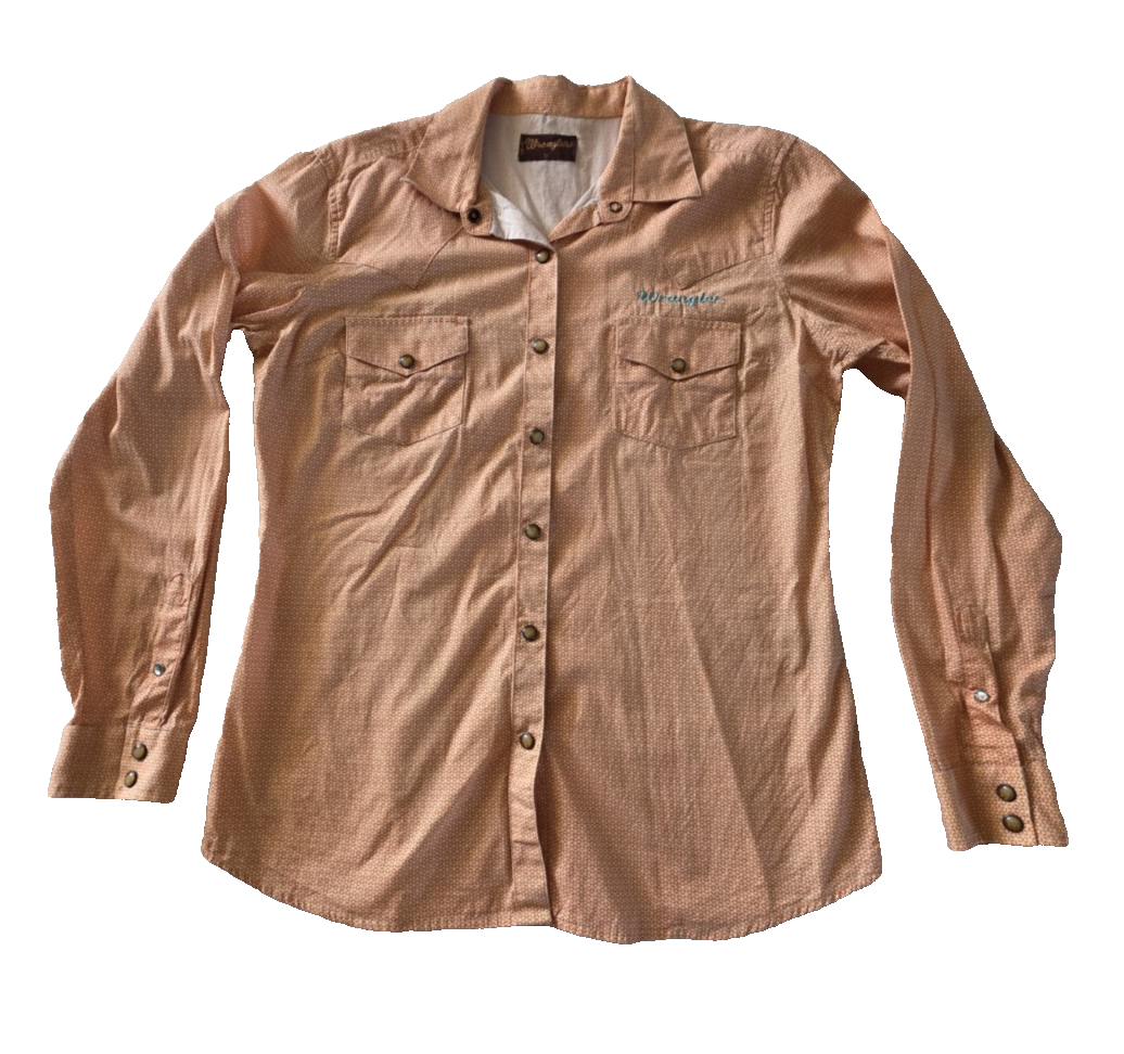 Wrangler Western Arena Long Sleeve Shirt ladies Size 12
