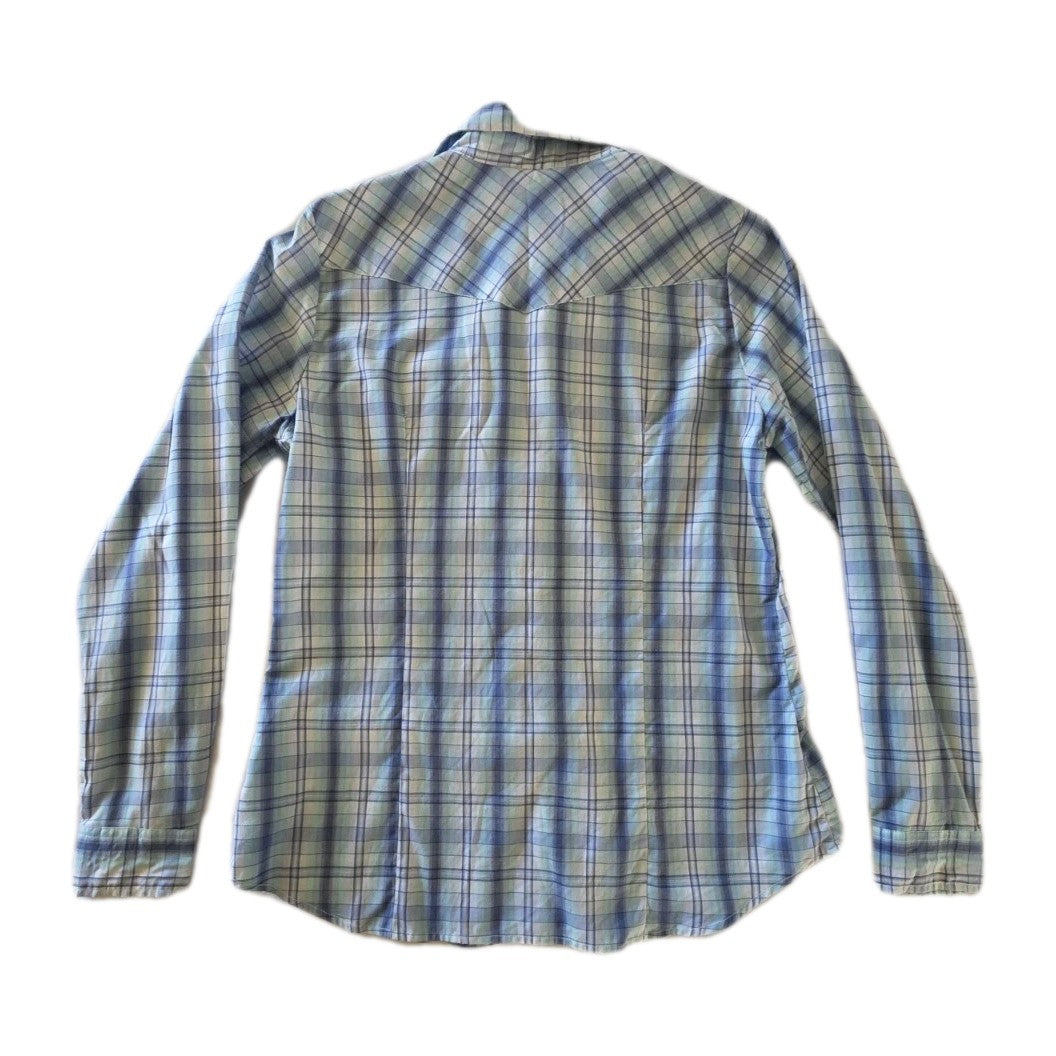 Roper Western Riding Long Sleeve Shirt Ladies Size M