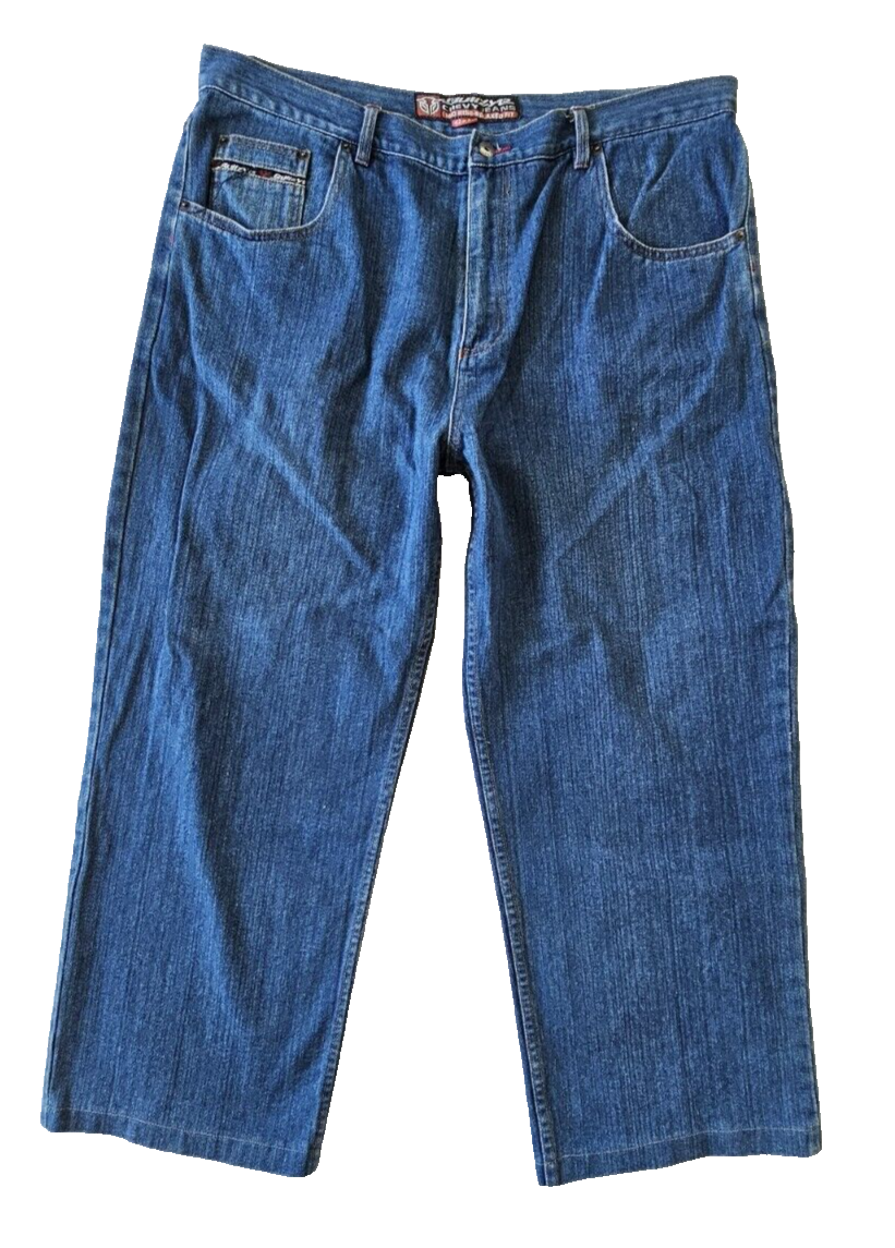 Bullzye Chevy Mid Rise Relaxed Fit Mens Jeans Size 42x28