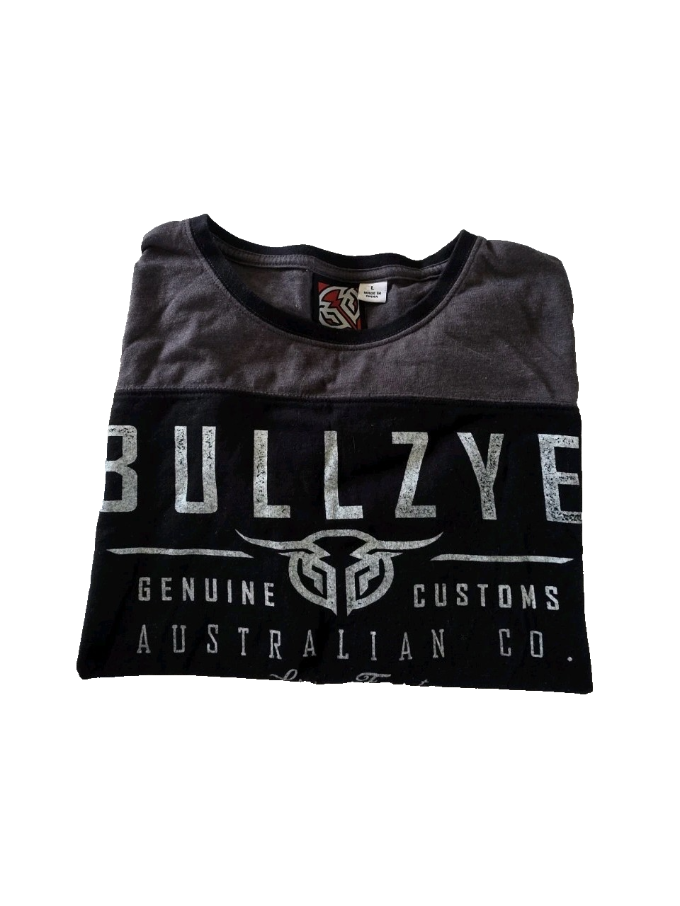 Bullzye Logo Men's T-Shirt Size Large