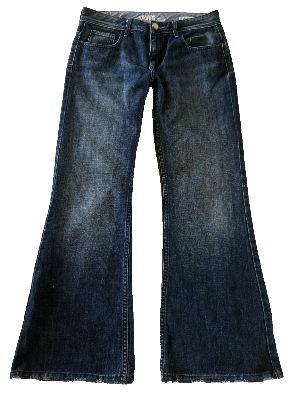Levi's White Label 856 Low Wide Flare Denim Jeans Ladies Size 11