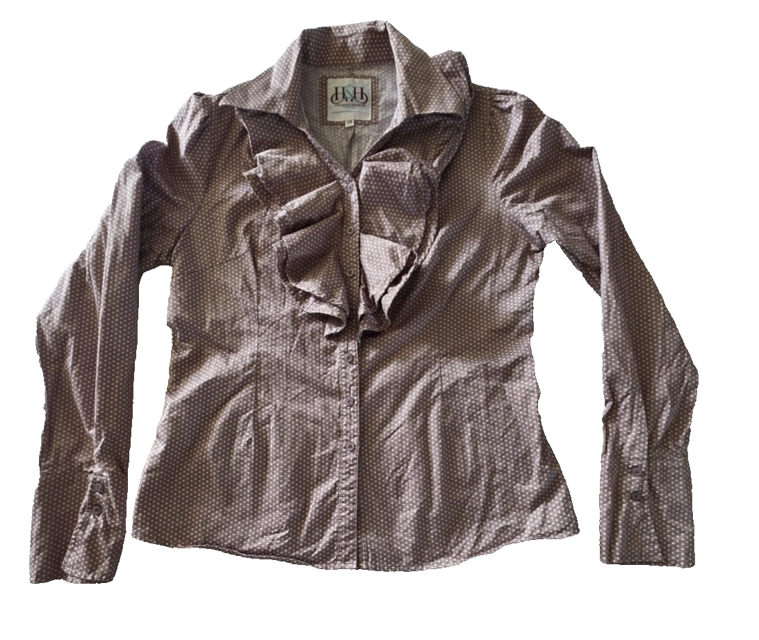 Hitchley & Harrow Western Arena Dress Shirt Ladies Size 18