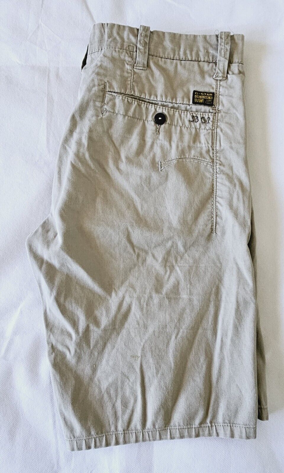 G-Star Raw Laundry Bronson Chino Shorts Ladies Size 27
