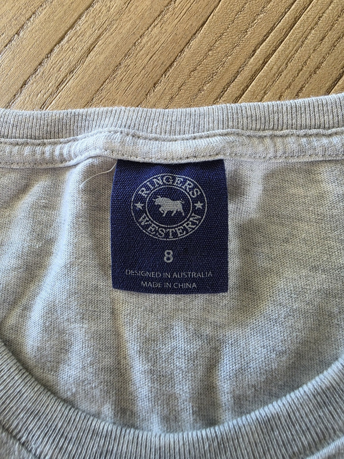 Ringers Western T-Shirt Ladies Size 8
