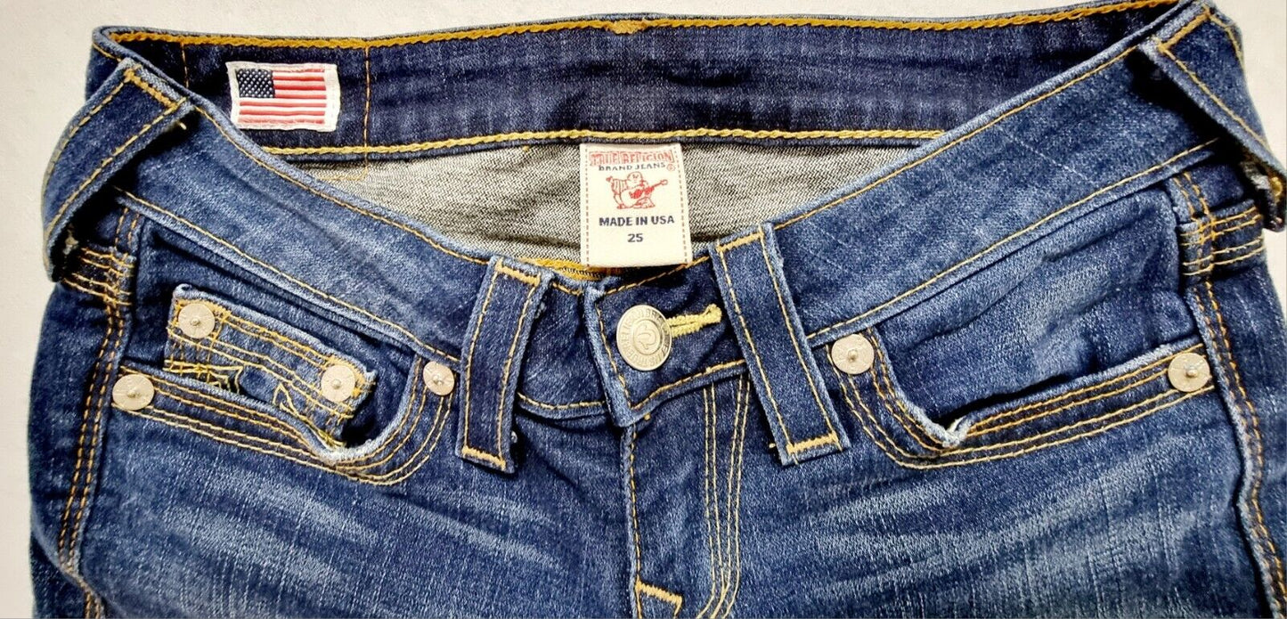 True Religion Stella Skinny Jeans Size 25