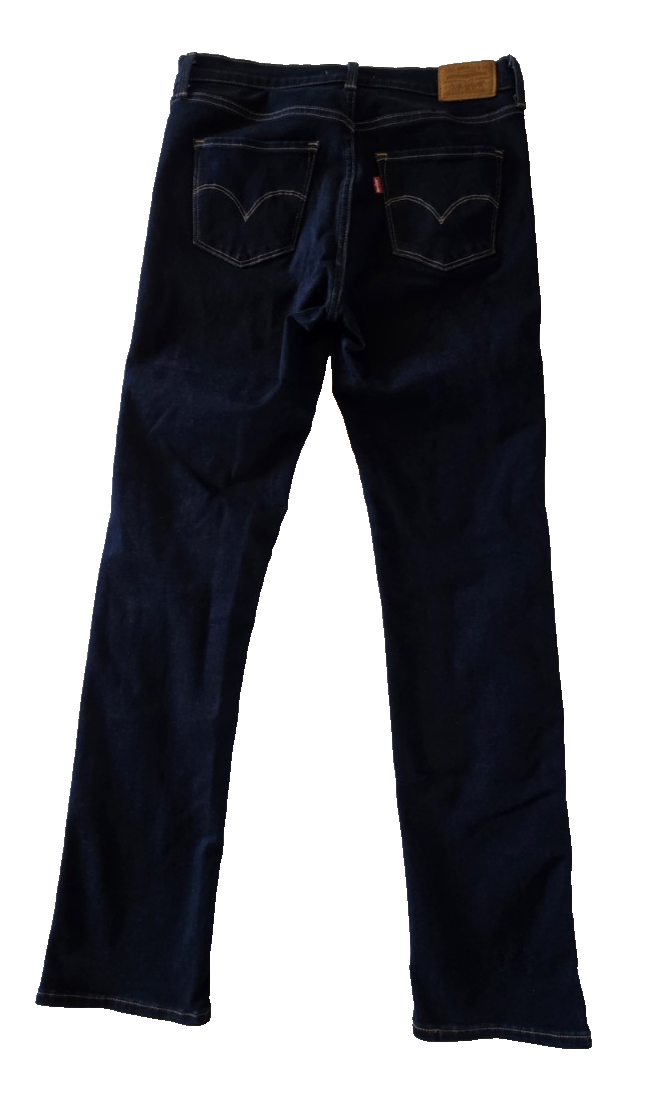 Levi's BIG E 312 Shaping Slim Ladies Dark Denim Jeans Size 28 x 30